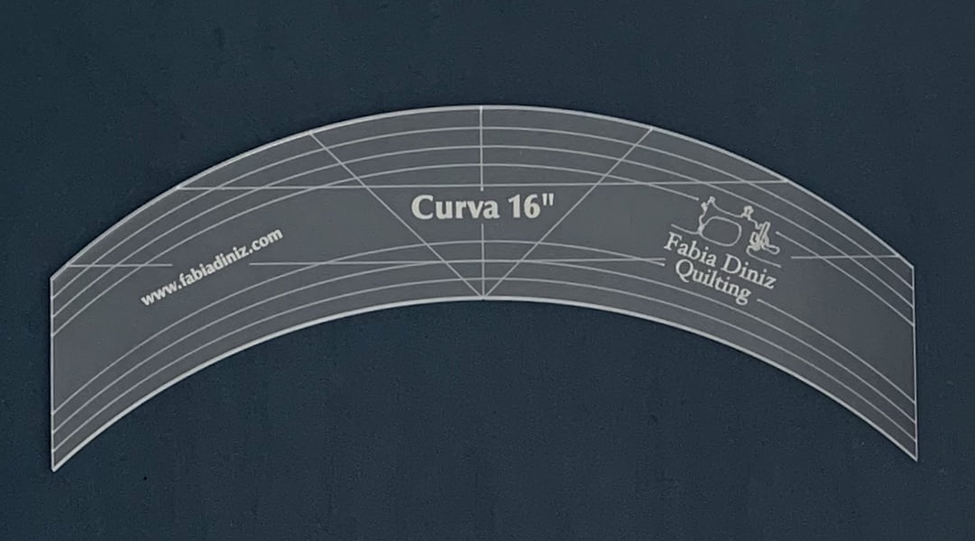 Régua Curva de 16”