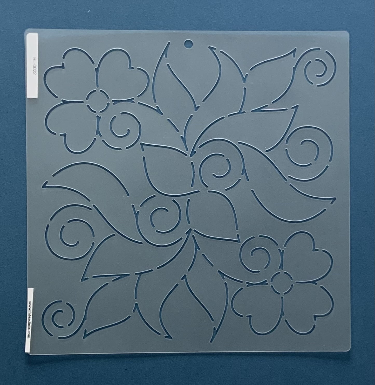 Stencil Bloco BL - 0022 - 23x23cm