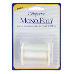 Linha invisível Superior Thread Mono.Poly Clear - cone com 2200yds ( 2000 m ) 