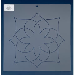 Stencil Bloco 10” BL-0010-10 30x30cm