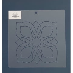 Stencil Bloco 6” BL-0012-6 20x20 cm