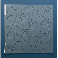 Stencil Bloco BL - 0022 - 23x23cm